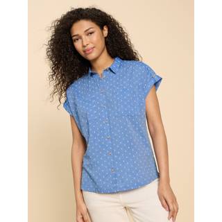 White Stuff White Stuff Blue Ellie Cotton Shirt