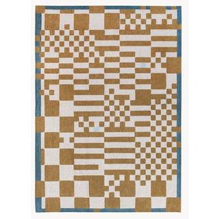 Tæppe Honey med grafisk mønster