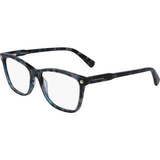 LONGCHAMP Unisex LO2613 431 Optiske stel Acetat Petrolium Firkantet