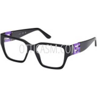 Guess Unisex GU2987 083 Optiske stel Injiceret Violet Firkantet Normal