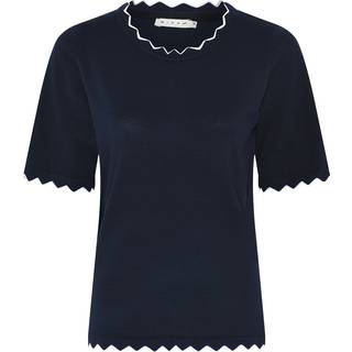 T-shirt Strik - Waves - Navy - Micha