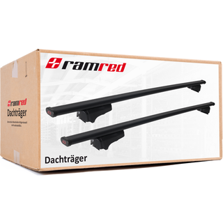 Menabo Sherman Tagbøjlesæt Sort 2 stk. til ræling