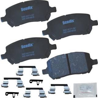 Bendix Priority1 CFC956 Keramiske frontbremseklodser til Chevrolet Cobalt 2010-2005 Pontiac G4 2006-2005 G5 2010-2007 Pursuit 2006-2005 Saturn Io