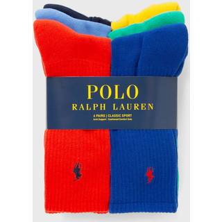Polo Ralph Lauren Ribbed Crew 6-Pack SokkerEn