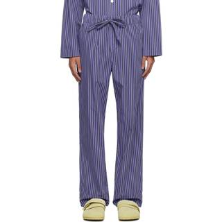 Tekla Poplin Pyjama Pants Verneuil Stripes
