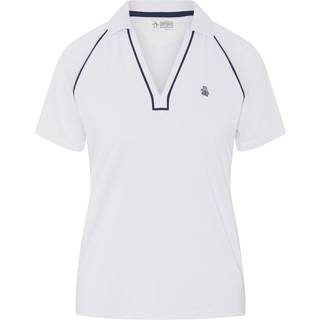 Original Penguin Dame V Neck Color Block Polo S