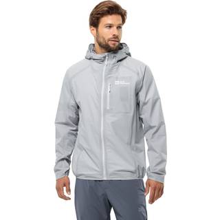 Jack Wolfskin Men's Prelight 3-Layer Jacket Cool Grey, M