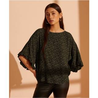 Superdry Lola top med brede ærmer
