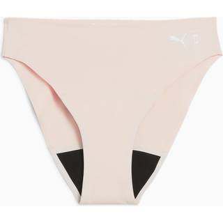 Women&#39;s Puma x Modibodi Seamfree Active Bikini Brief Moderate-Heavy, Pink, Size L, Clothing - Mist Pink - L