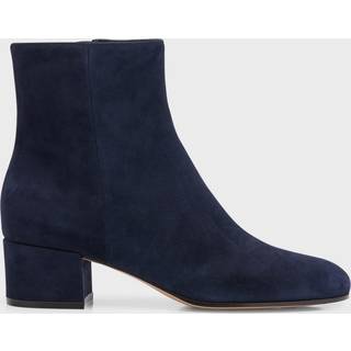 Gianvito Rossi 45 suede ankle boots - blue - EU 36