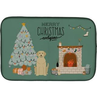 """" Caroline's Treasures CK7618DDM Yellow Labrador Christmas Alle opvaskemønster 14 x 21 flerfarvet """"