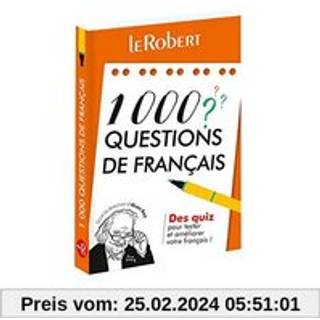 1000 QUESTIONS DE FRANCAIS