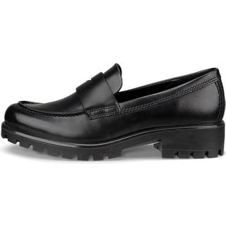 ECCO Modtray W - Mokkasiner i læder til damer - Sort - Size: 38 (UK 5-5.5)