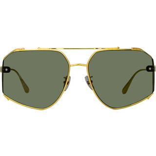 Linda Farrow AMAR LFL1505 C3 61 Solbriller Mænd Guld - Yellow Gold - 61mm