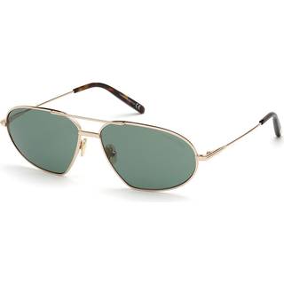 Tom Ford FT0771 BRADFORD 28N 61 Solbriller Mænd Guld - Gold - 61mm