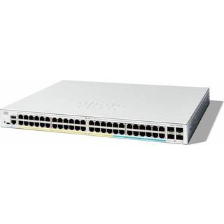 Cisco C1300-48P-4X netværksswitch Administreret L2/L3 Gigabit Ethernet (10/100/1000) Hvid