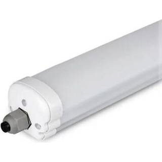 V-Tac - Vandtæt LED armatur - 150 cm - 120lm/W - IP65 - Gennemfortrådet - 6000K