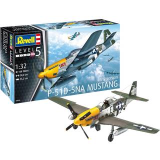 Revell, modelsæt, P-51D-5NA Mustang Early Version, 1:32 [Levering: 1-2 dage]