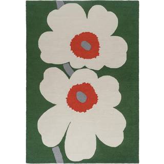 Marimekko Unikko 60-års jubilæum tuftet plastmåtte 140x200 cm
