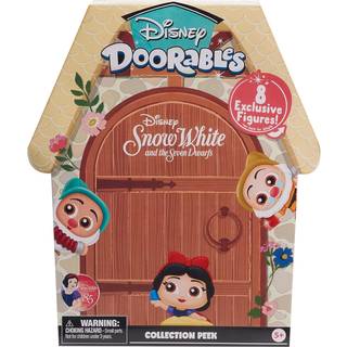 Disney Doorables Snehvide-kollektion Peek - officielt licenserede minifigurer (8 figurer)