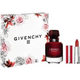 GIVENCHY Parfumer til kvinder L'INTERDIT RougeGave sæt Eau de Parfum Spray 50 ml + Le Rouge Deep Velvet 37 1 Stk. (562,00 kr / 1 stk.) - 1 Stk.