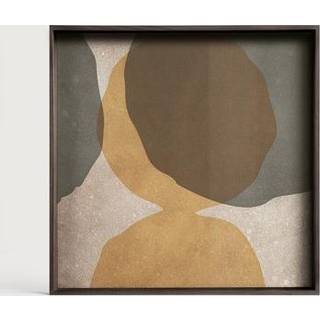 Ethnicraft, Overlapping Dots bakke 38x38 cm