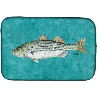 """" Caroline's Treasures 8720DDM Dish Drying Mat 14 X 21 Multicolor """"