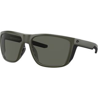 Costa Del Mar Ferg XL Polarized 901214 62 Solbriller Mænd Grøn - Matte Olive Green - 62mm