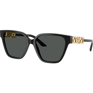 Versace Kvinde VE4471B GB1/87 Solbriller Acetat Sort Grå Sommerfugl Normal