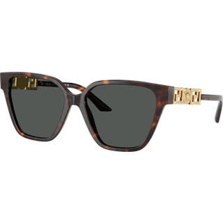 Versace Kvinde VE4471B 108/87 Solbriller Acetat Skildpadde Grå Sommerfugl Normal
