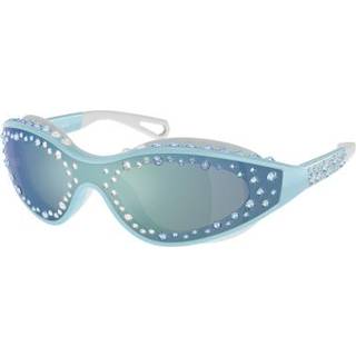 Swarovski SK6024 105255 142 Solbriller Kvinder Blue - White With Gems - 142mm