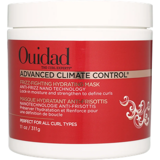 Ouidad Advanced Climate Control Hair Mask - 11 Oz Frizz Control Curly Hair Mask med vitamin C & Castor Oil Anti -Frizz Nano -teknologi hjælper me