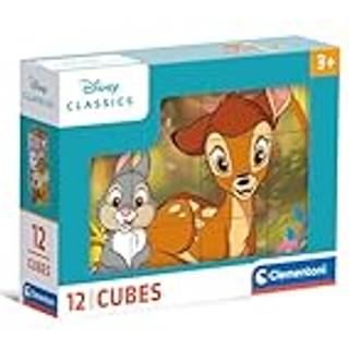 Clementoni Disney Classics puslekuber - 12 stk