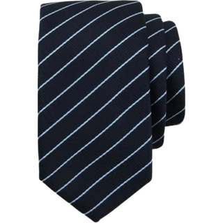 Our For 5 Stripe Tie - Navy/Lt. Blue - ONE SIZE
