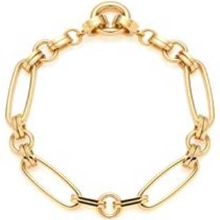 Leonardo 024267 Damen-Armband Mathilde Clip&Mix Edelstahl goldfarben