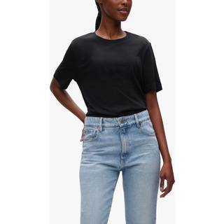T-shirt med relaxed fit i bomuldsjersey