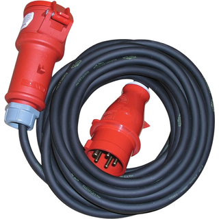 Forlængerkabel 10 mtr. 5G6 CEE