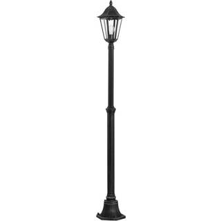 Eglo Navedo standerlampe sort/sølv 200 cm