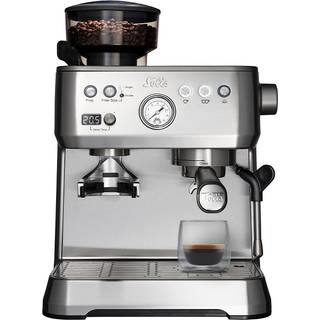 Solis Grind & Infuse Perfetta espressomaskine silver