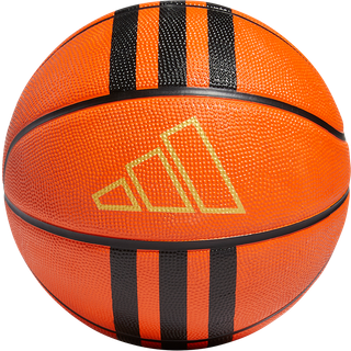 3-Stripes Rubber X3 Basketball - Basketball Natural / Black / Gold Metallic - 5