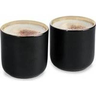 La Cafetière Dobbeltvægget Espressokop 11 cl 2 Stk Sort/Guld