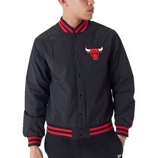 Chicago Bulls NBA Script Black Bomber Jacket newera adult unisex Black newera adult unisex Black newera adult unisex Black newera adult unisex Black n - 2xl