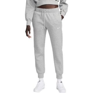 Nike Sportswear Phoenix Fleece-sweatpants med mellemhøj talje til kvinder - grå - XL (EU 48-50)