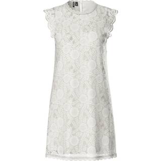 Pieces Pcolline SL Lace Dress Cloud Dancer L