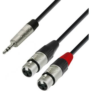 MiniJack til XLR Hun Adapterkabel (1,8m)