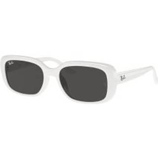 Ray - Ban Unisex RB4421D 677287 Solbriller Acetat Hvid Grå Pillow Normal