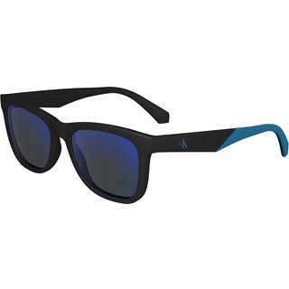 Calvin Klein Junior CKJ24302S 001 Solbriller Bio-injekt Sort Grå Firkantet Normal Spejl