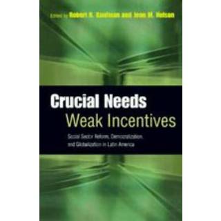 Crucial Needs, Weak Incentives