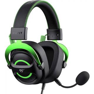 Gaming Headphones Havit H2002E (Black-Green) -> Forventet levering: 1-2 hverdage