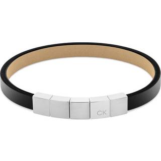 Minimalistic Adjustable Leather Bracelet - Brown - One Size